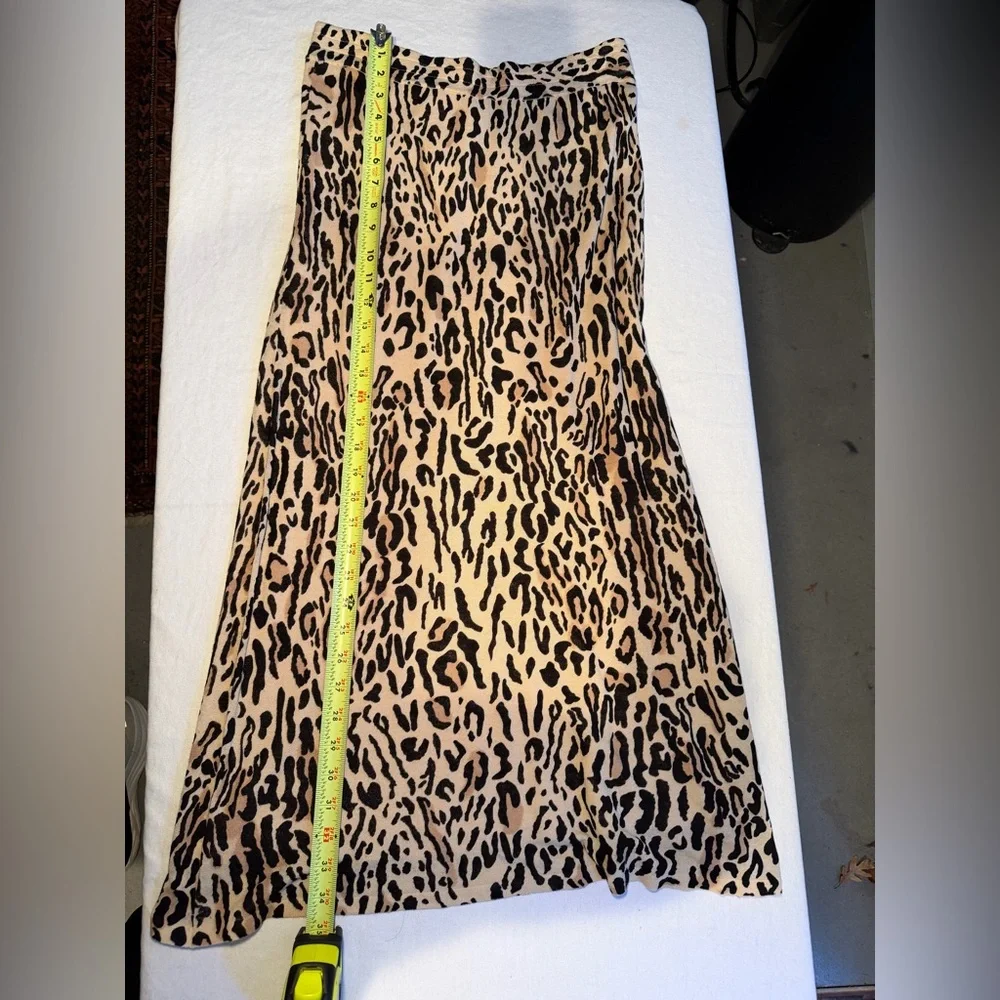 Minnie Rose Cheetah Print‎ Maxi Skirt